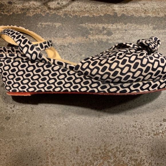 Charlotte Olympia Alexa Ankle Strap Wedge Sandal - Picture 5 of 10